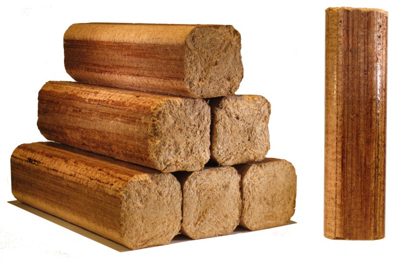 Bûches En Chêne Compressé 10 Kg - Briquettes Écologiques Longue Combustion Pour Cheminée Et Poêle - 11